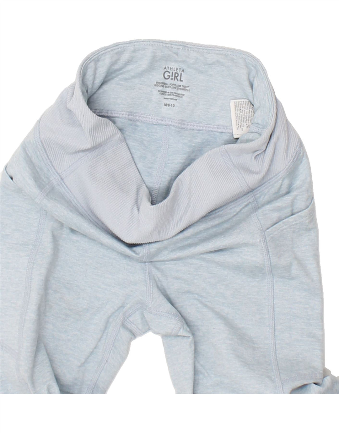 ATHLETA Womens Leggings UK 8/10 Medium Blue Polyester Vintage Athleta and Second-Hand Athleta from Messina Hembry 