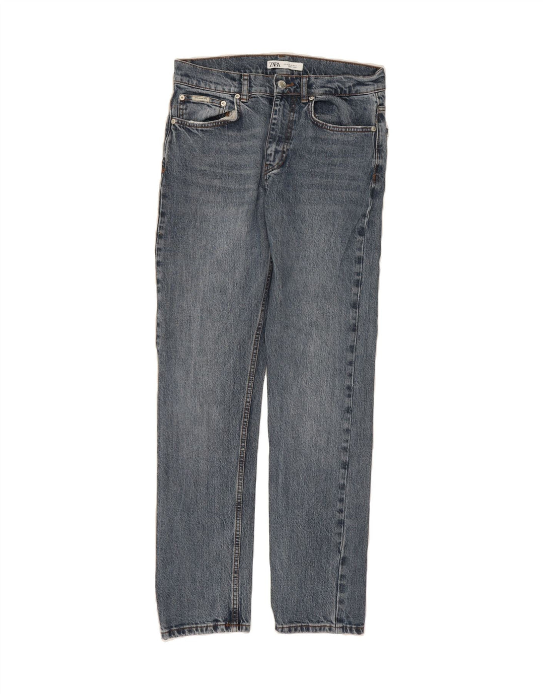 ZARA Womens Straight Jeans EU 40 Medium W31 L32 Blue Cotton Vintage Zara and Second-Hand Zara from Messina Hembry 