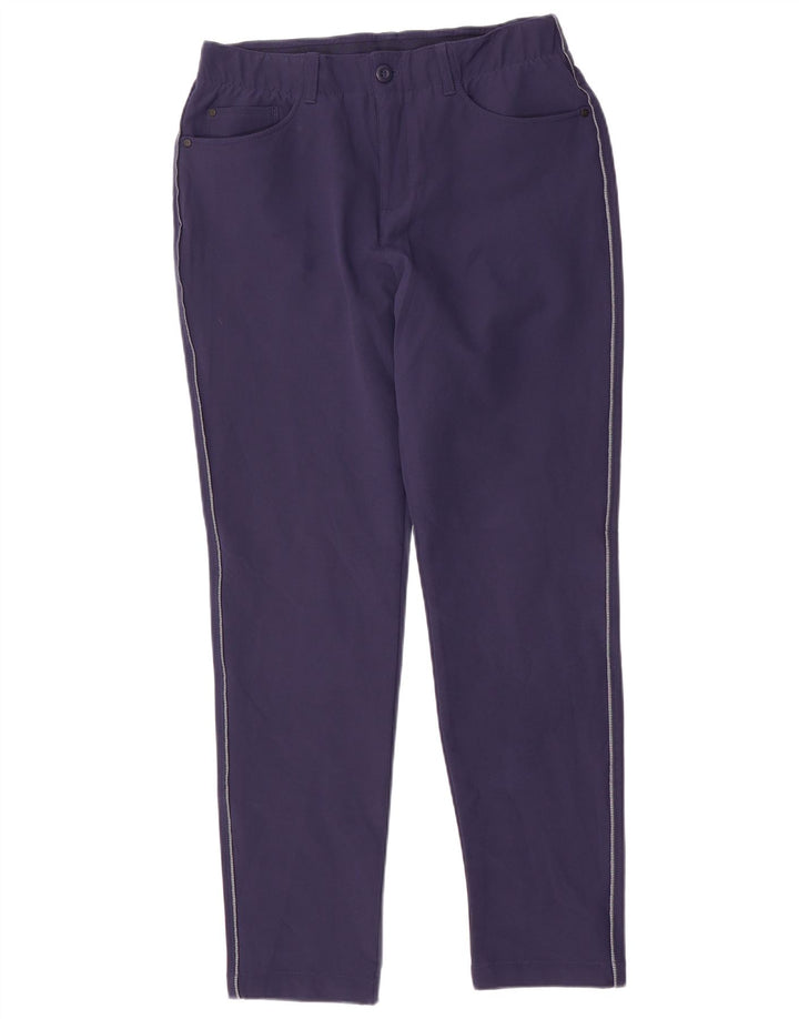 Pantaloni casual slim da donna Under Armour US 8 Medium W32 L31 Blu Navy