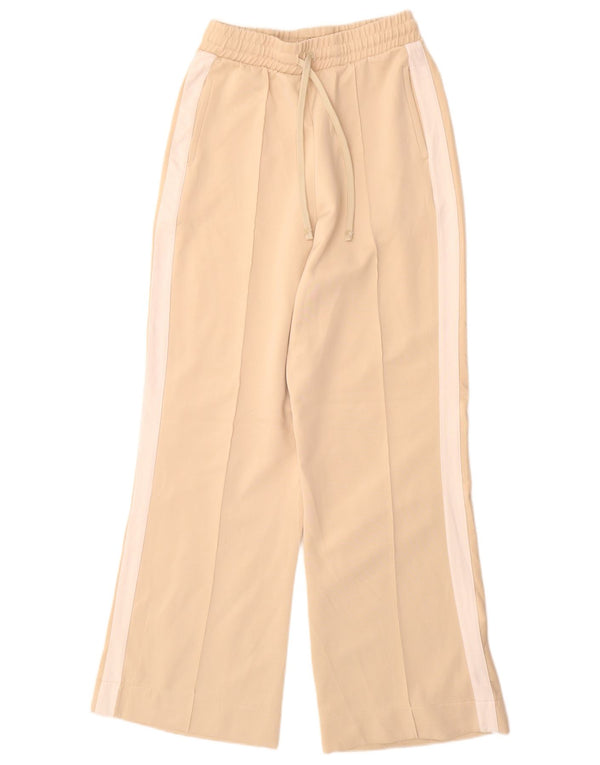 Pantaloni della tuta da donna Zara UK 12 Colorblock beige medio