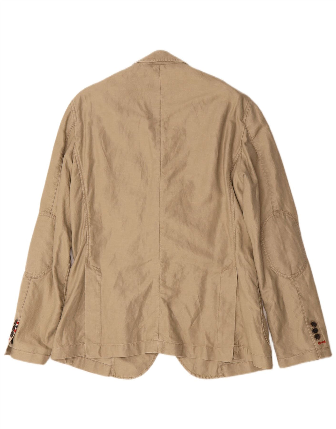 Giacca blazer a 2 bottoni Geographic da uomo Napapijri UK 38 Cotone beige medio
