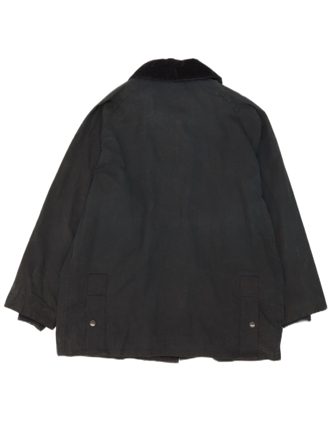 Giacca da uomo in cotone cerato Zara UK 38 Cotone medio blu navy