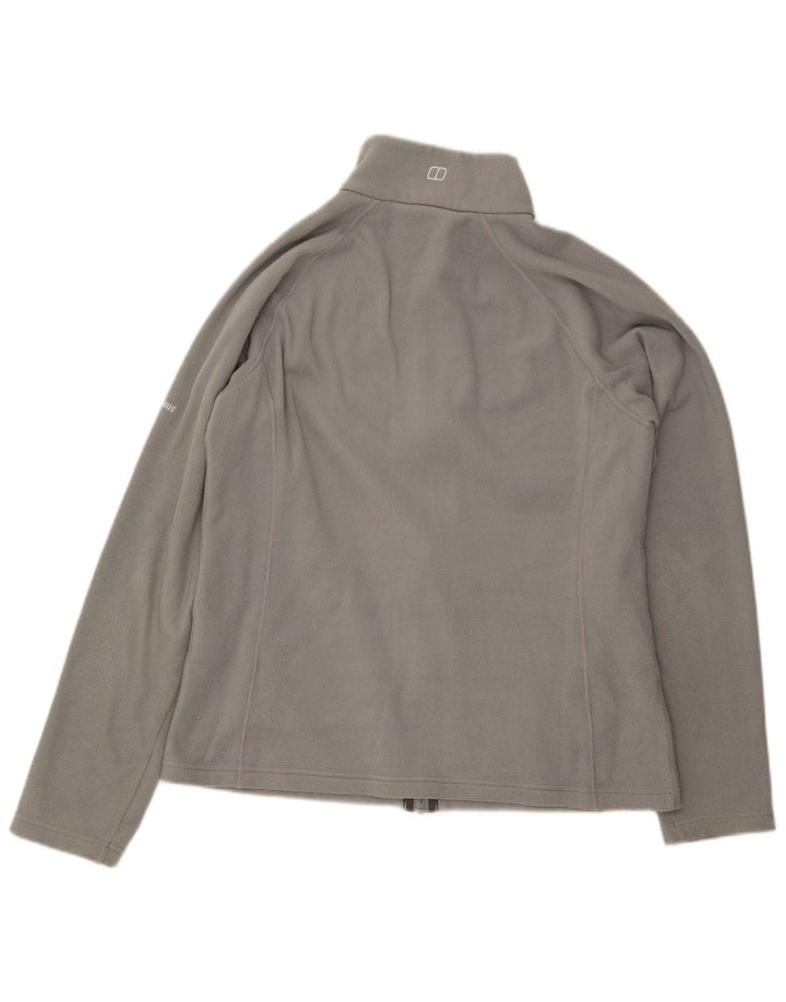 Giacca in pile da donna BERGHAUS UK 16 grande poliestere grigio