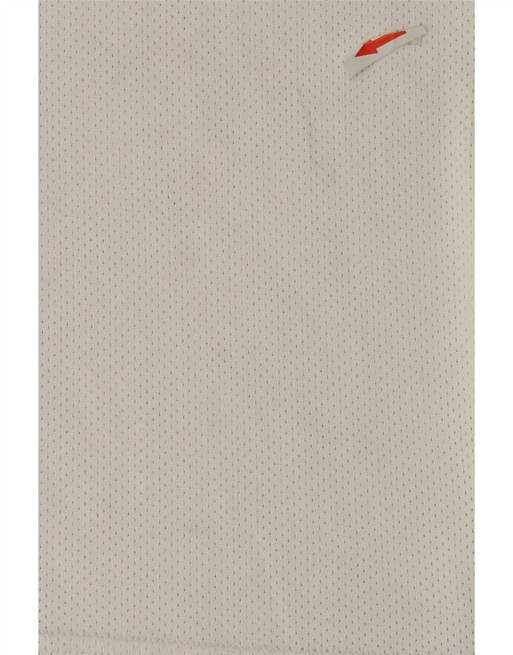 T-shirt grafica da uomo Adidas Top UK 38/40 poliestere color block bianco medio