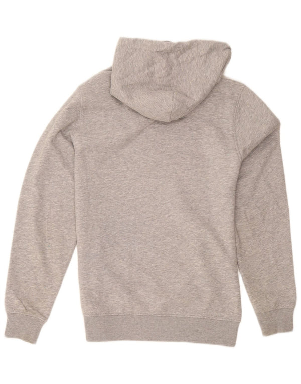 Maglione con cappuccio grafico da uomo Tommy Hilfiger piccolo cotone chiazzato grigio