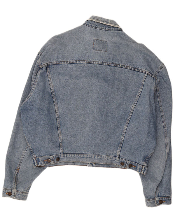 Giacca in denim da uomo Sisley UK 42 XL cotone blu