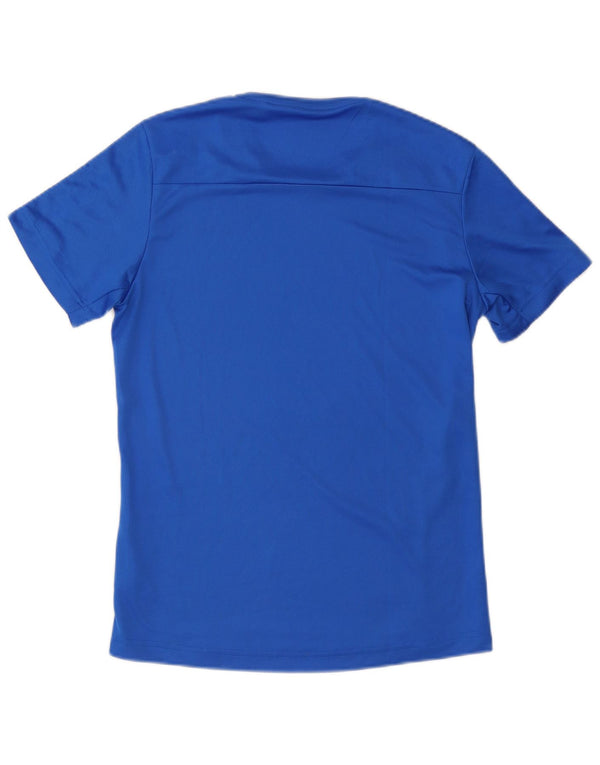 T-shirt ADIDAS da uomo Aeroready Top piccola in poliestere blu