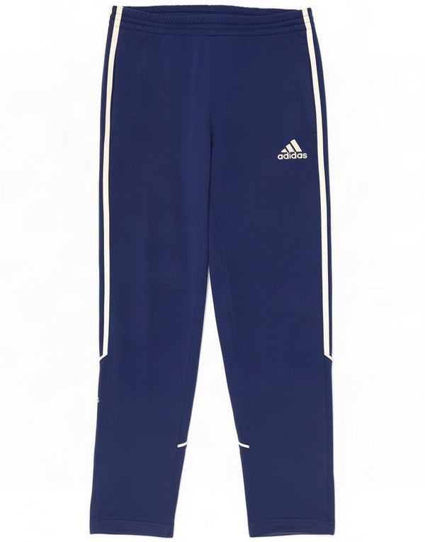 Pantaloni tuta Adidas da ragazzo 13-14 anni Poliestere blu navy