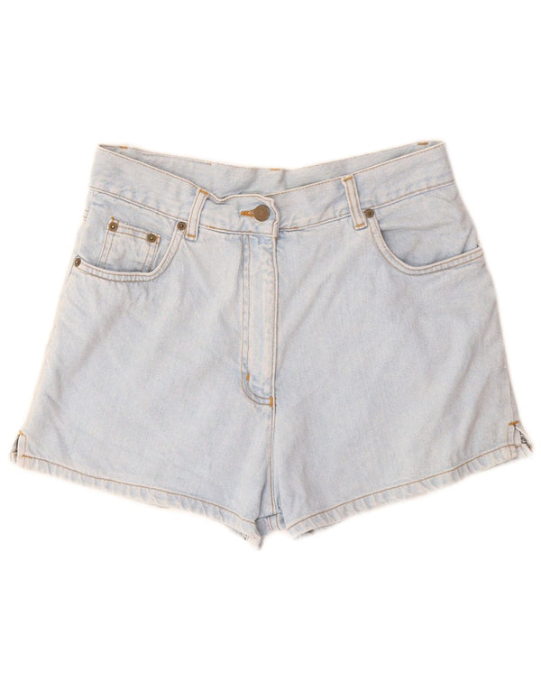 Pantaloncini di jeans da donna Arizona UK 14 medi W30 cotone blu