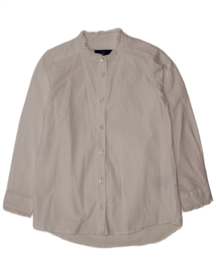Camicia Gant Bambina 3-4 Anni Cotone Bianco