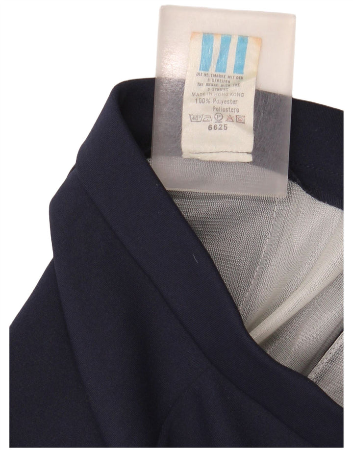 Pantaloncini sportivi da uomo Adidas Large blu navy in poliestere