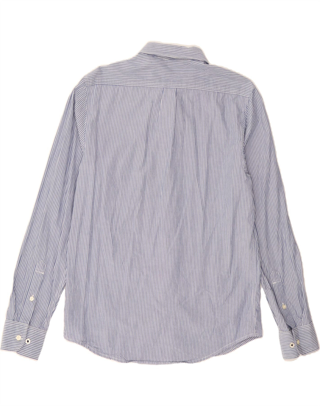 LEE Mens Regular Fit Shirt Medium Blue Pinstripe Cotton Vintage Lee and Second-Hand Lee from Messina Hembry 