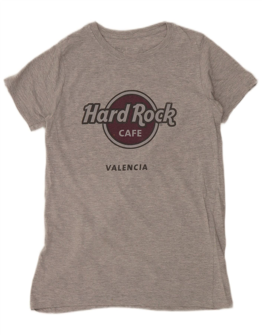 HARD ROCK CAFE Maglietta grafica da donna Valencia UK 12 Grigio medio