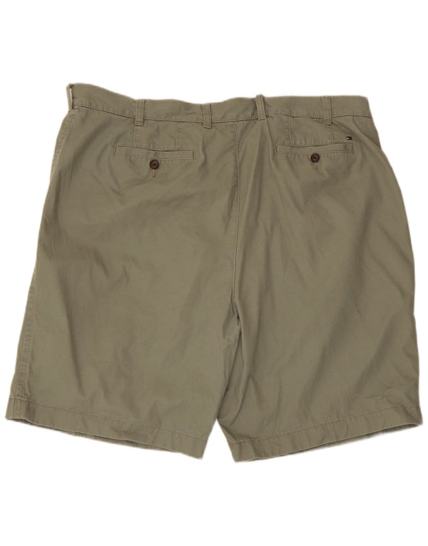 Pantaloncini chino da uomo Tommy Hilfiger W42 2XL cotone kaki