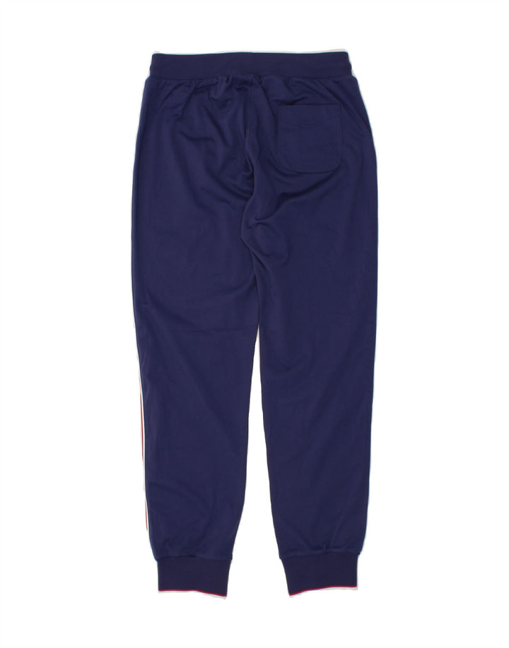 CHAMPION Womens Tracksuit Trousers Joggers UK 12 Medium Blue Polyester Vintage Champion and Second-Hand Champion from Messina Hembry 
