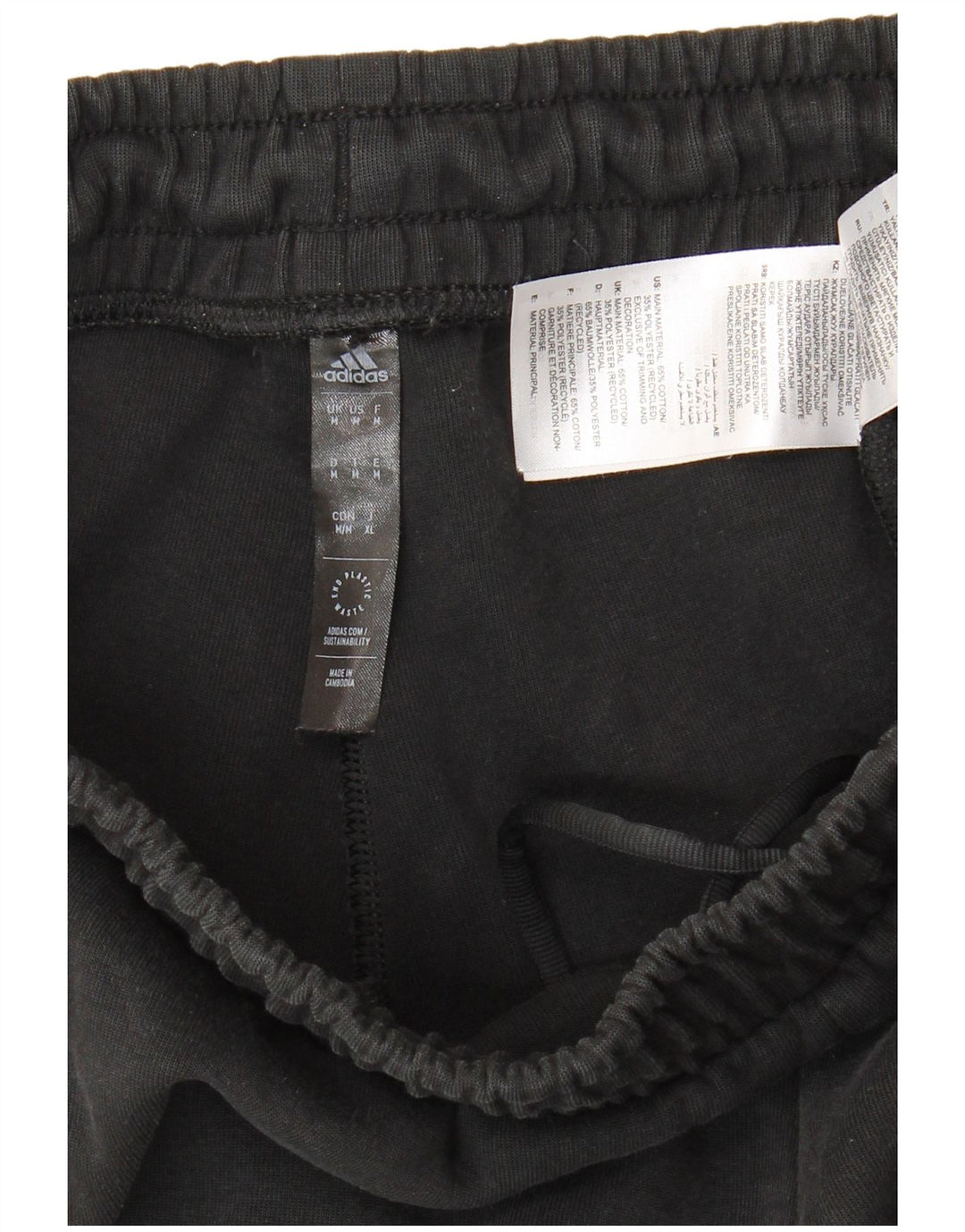 Pantaloni da tuta da uomo Adidas Joggers medio cotone nero