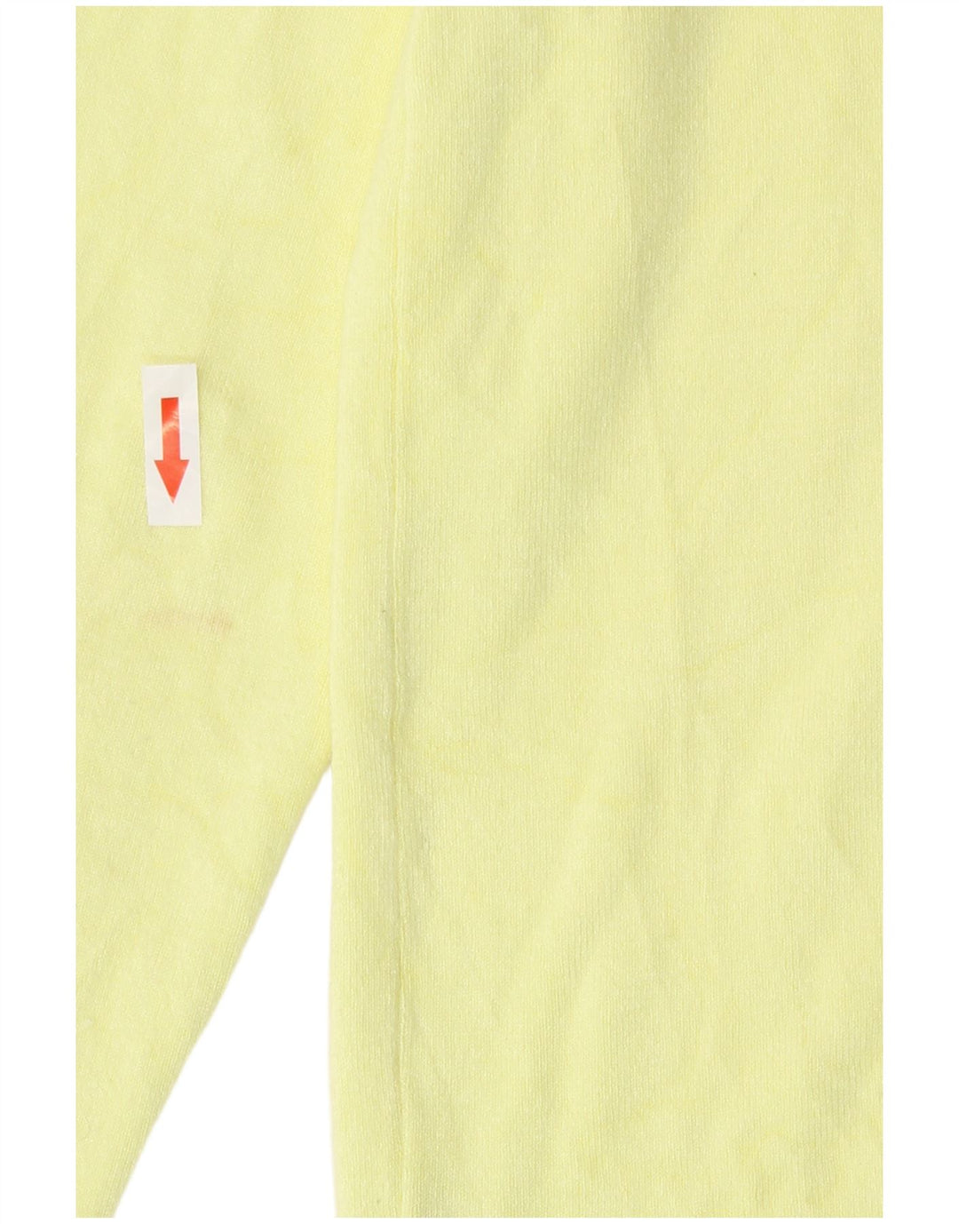Maglione cardigan da donna Zara UK 10 piccolo in viscosa gialla