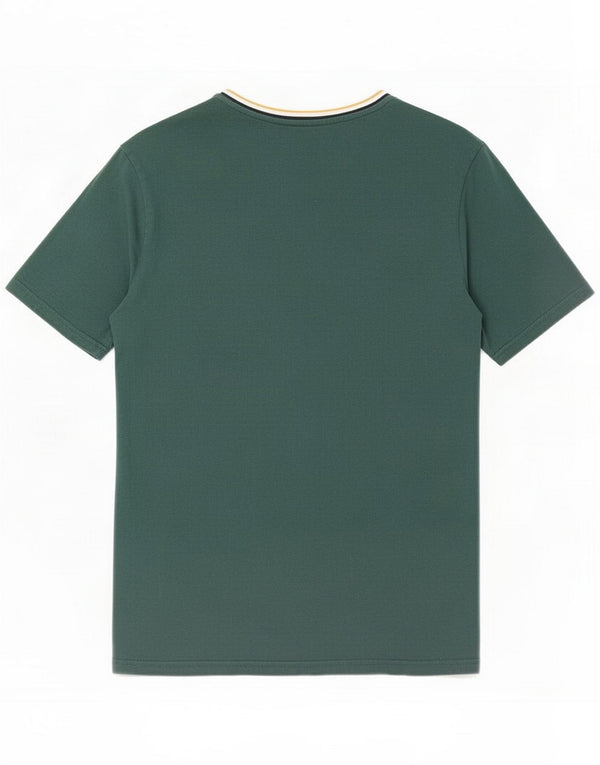 Jack & Jones T-shirt grafica da uomo grande grande in cotone verde