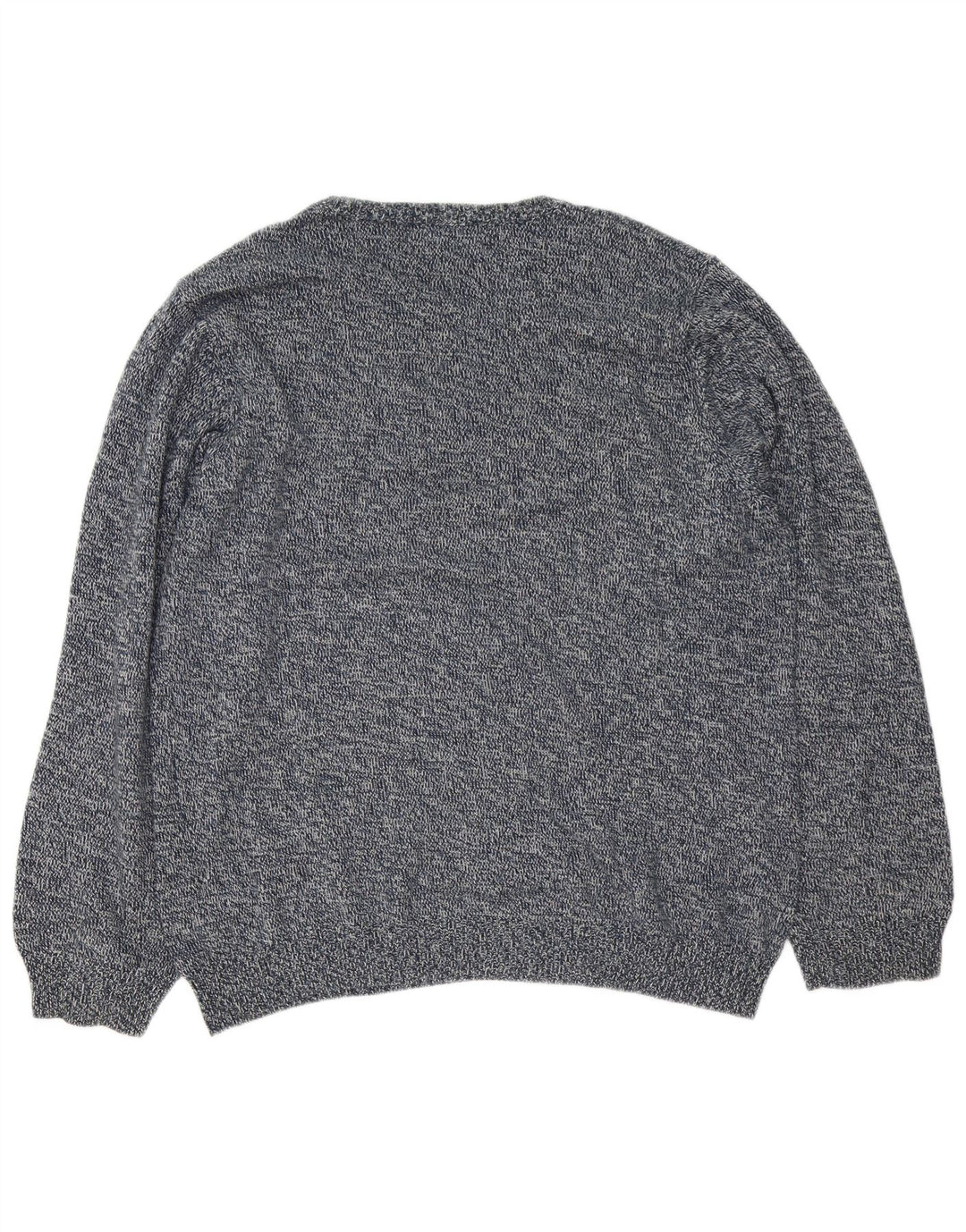 Maglione maglione girocollo da uomo Marks & Spencer blu Harbour grande blu scuro