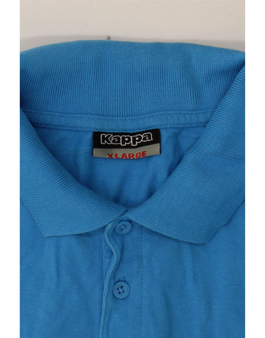 KAPPA Mens Polo Shirt XL Blue Cotton Vintage Kappa and Second-Hand Kappa from Messina Hembry 