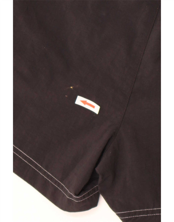 Pantaloncini da bagno da uomo Champion piccoli in nylon nero