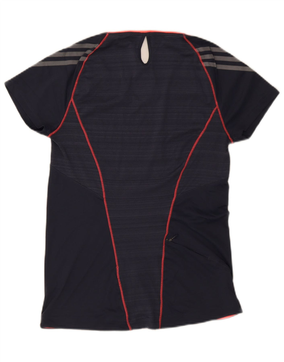 T-shirt Adidas Climalite da donna Top UK 8/10 Small Poliestere blu navy