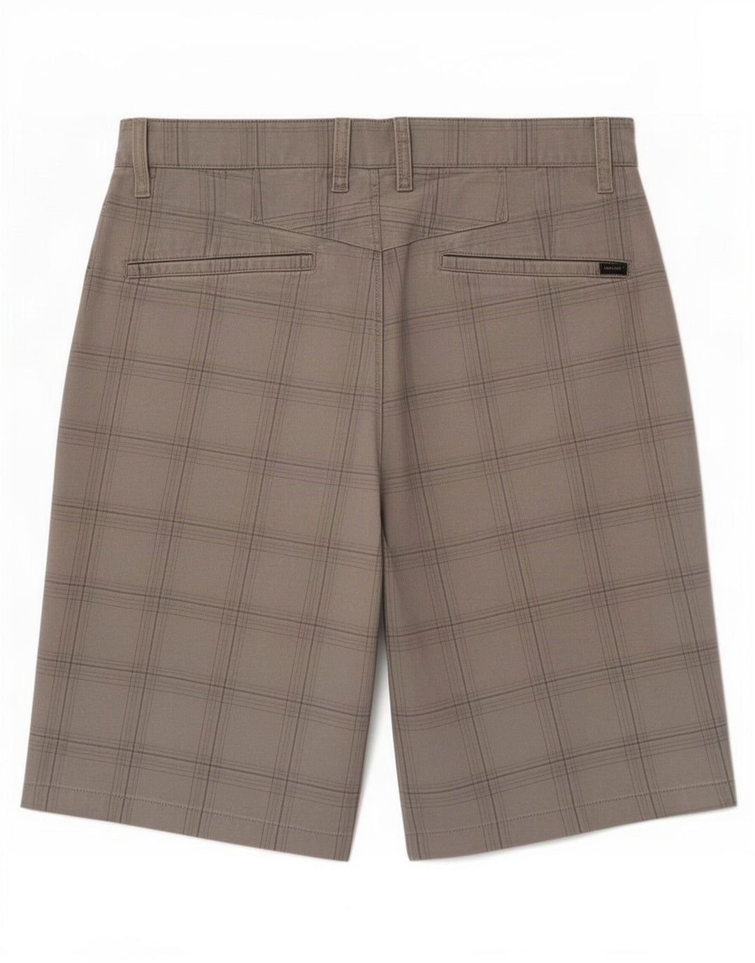 Pantaloncini chino da uomo Volcom medi W32 a quadri grigi
