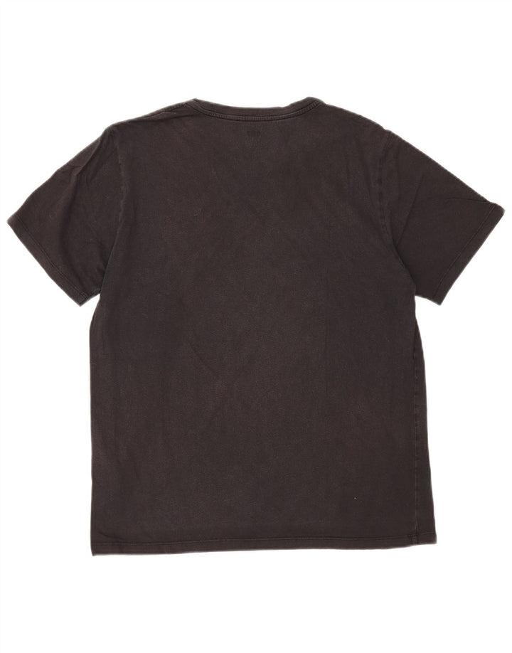 LEVI'S Mens Graphic T-Shirt Top Medium Black Cotton