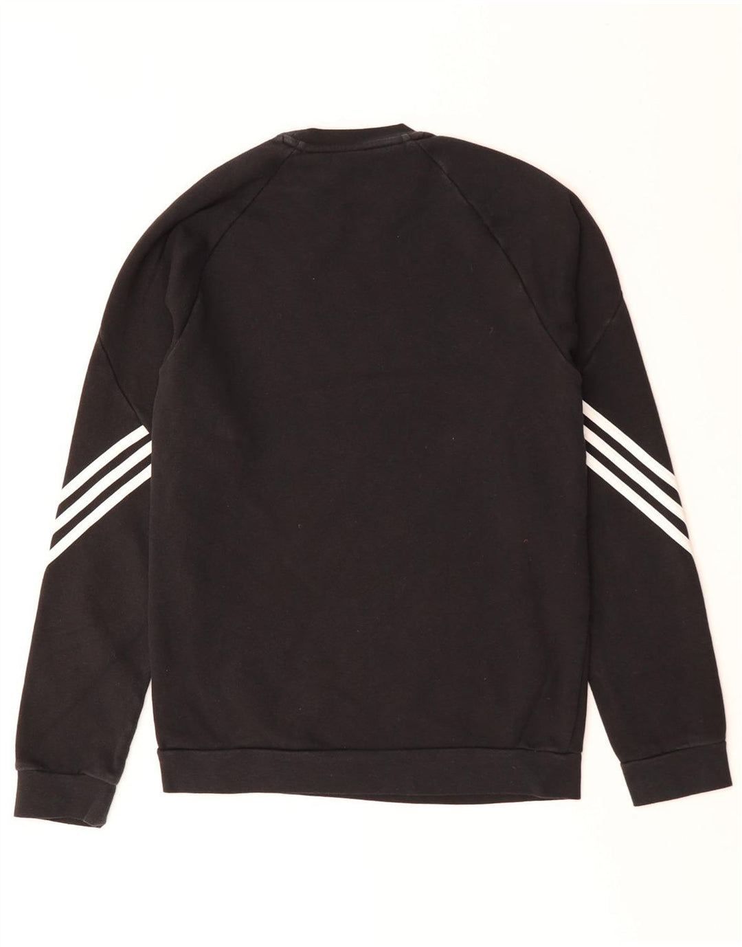 Felpa ADIDAS da uomo maglione piccolo cotone nero