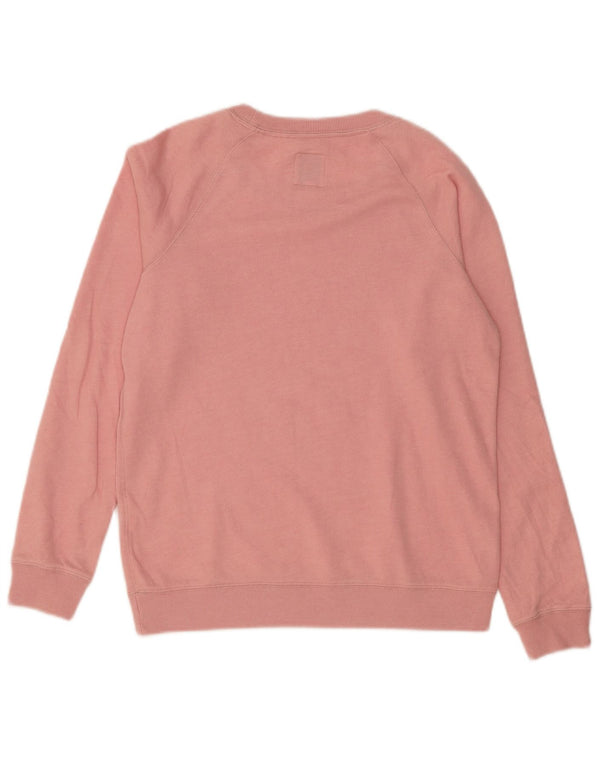 Felpa da donna Jack Wills UK 10 piccolo cotone rosa