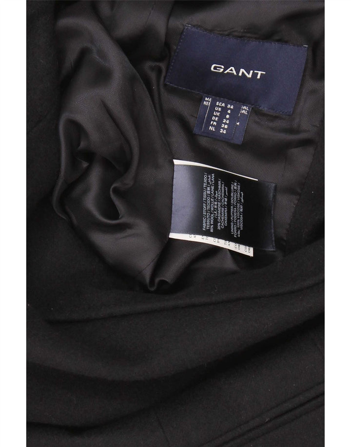 Giacca blazer da donna a 1 bottone Gant UK 8 piccola in lana blu navy