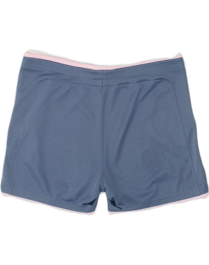 LOTTO Womens Sport Shorts UK 14 Large Blue | Vintage Lotto | Thrift | Second-Hand Lotto | Used Clothing | Messina Hembry 