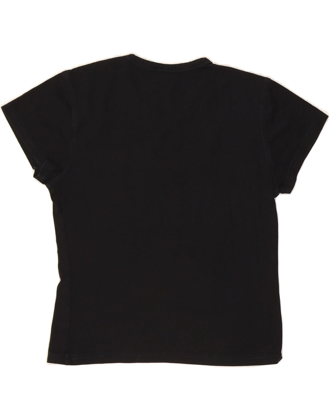 REEBOK Womens T-Shirt Top UK 12 Medium Black Vintage Reebok and Second-Hand Reebok from Messina Hembry 