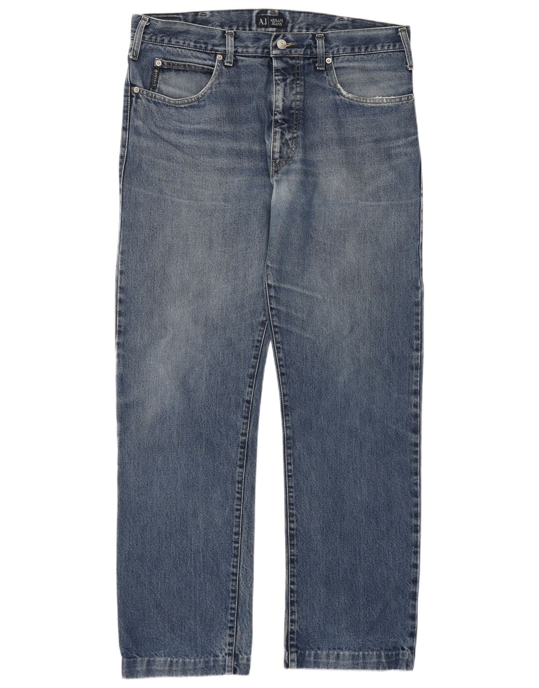 Jeans dritti da uomo Armani W38 L31 Blu