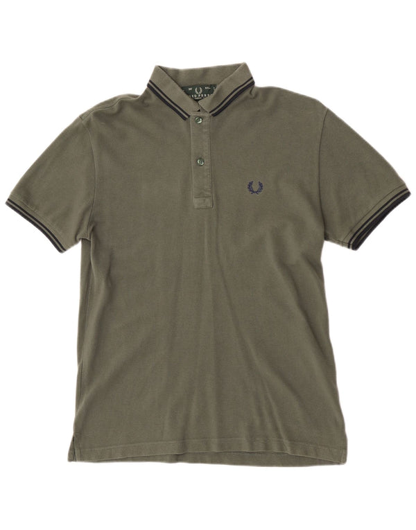 Polo da uomo Fred Perry XS in cotone verde