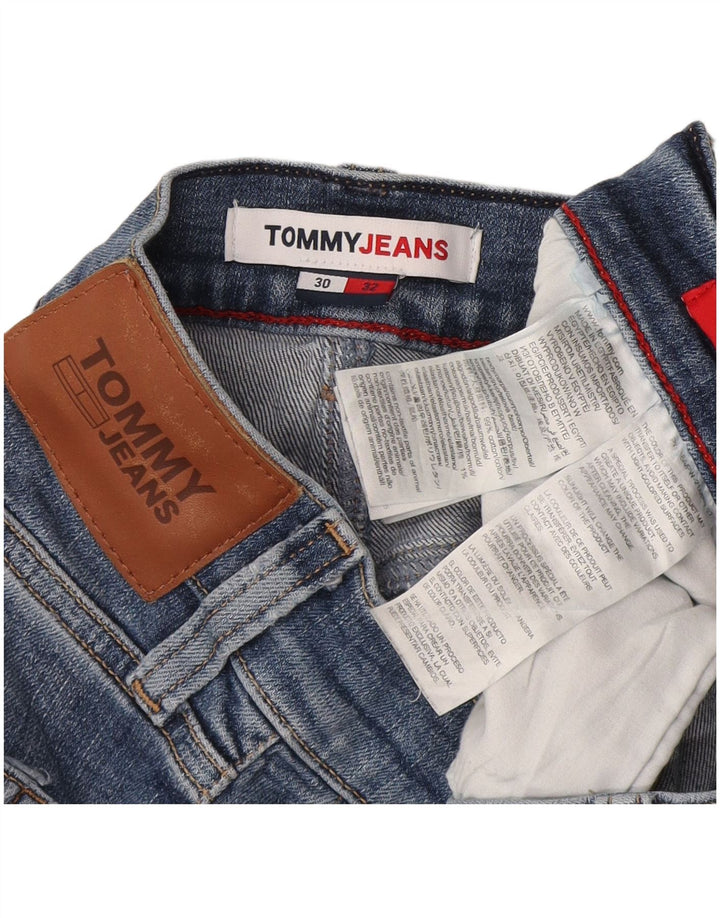Jeans slim da donna Tommy Hilfiger W30 L32 cotone blu