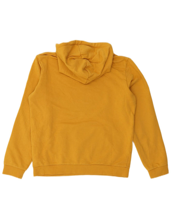 Felpa con cappuccio grafica per ragazze Puma 15-16 anni XL in cotone giallo
