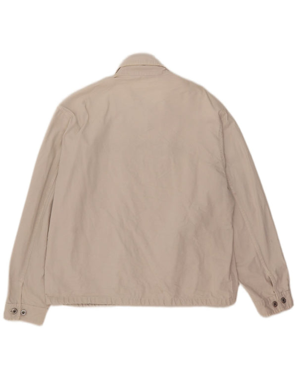 Bomber grafico da uomo Murphy & Nye UK 40 grande cotone beige