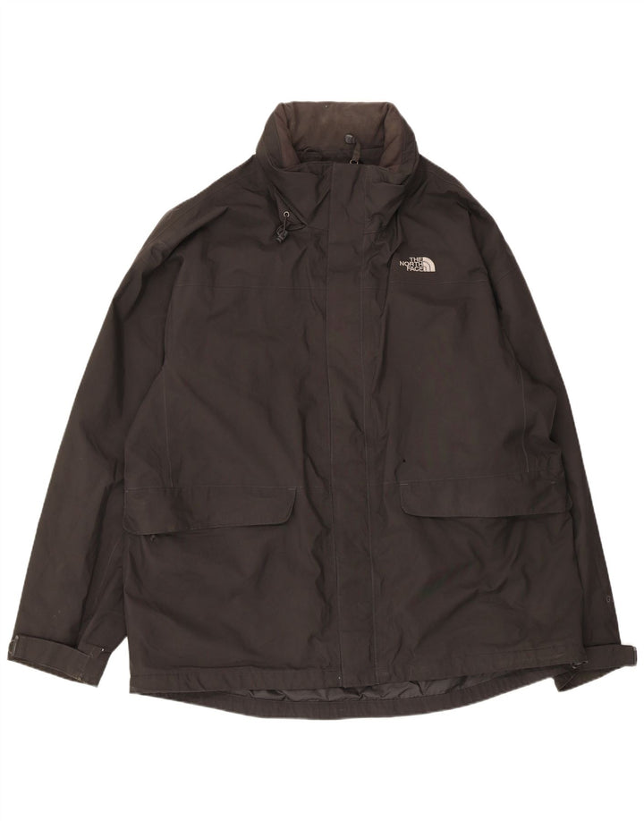 Giacca antipioggia da uomo con cappuccio The North Face UK 44 2XL poliestere nero