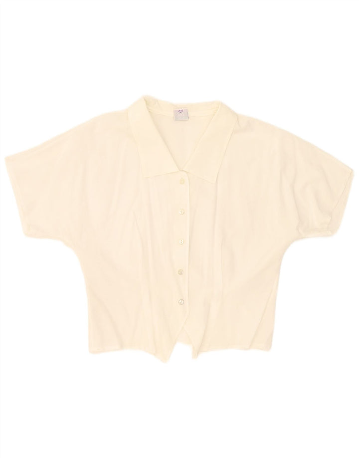 Camicetta a maniche corte da donna New Fast UK 16 grande bianca