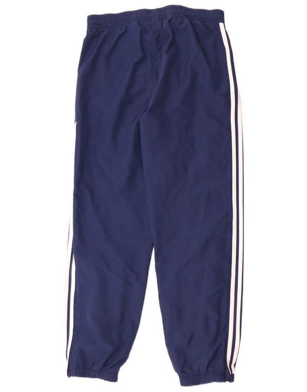 Pantaloni da tuta da uomo Adidas Joggers UK 38/40 Medium Blu Navy Sport