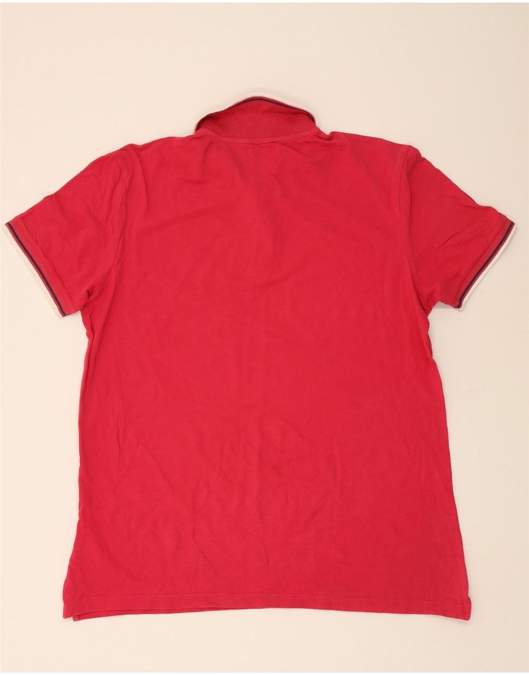 DIADORA Mens Polo Shirt 3XL Pink Cotton Vintage Diadora and Second-Hand Diadora from Messina Hembry 