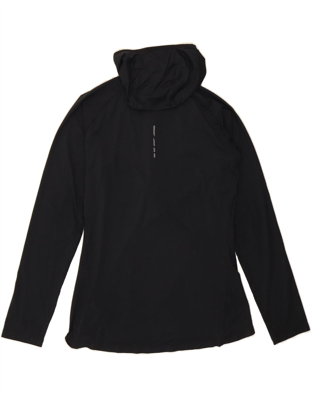 ASICS Womens Hoodie Jumper UK 18 XL Black Polyester Vintage Asics and Second-Hand Asics from Messina Hembry 