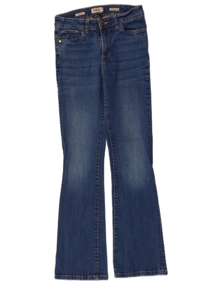 Jeans bootcut da donna di Dack IT 44 medio W28 L30 cotone blu