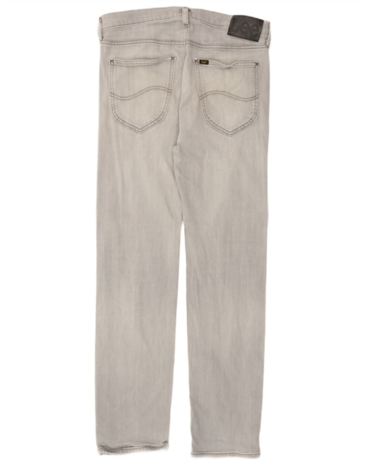 Jeans dritti da uomo Lee Daren W32 L32 cotone grigio