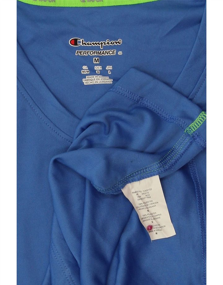 Maglietta da donna CHAMPION Top UK 14 Poliestere blu medio