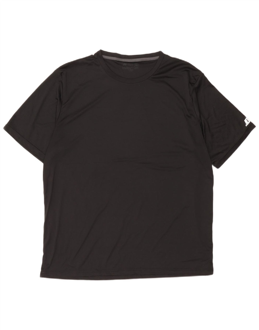 T-shirt da uomo Russell Athletic Top 3XL poliestere nero