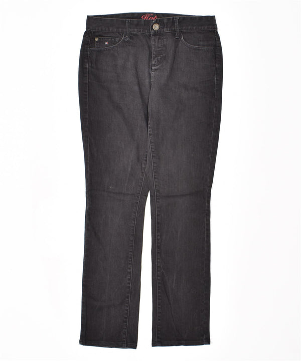 TOMMY HILFIGER Jeans Hope Slim da donna US 6 Medio W30 L30 Cotone Nero