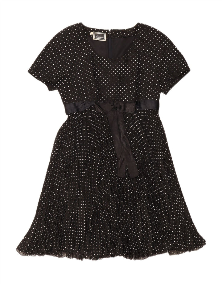 Abito a trapezio da donna Luisa Spagnoli IT 44 medio pois nero