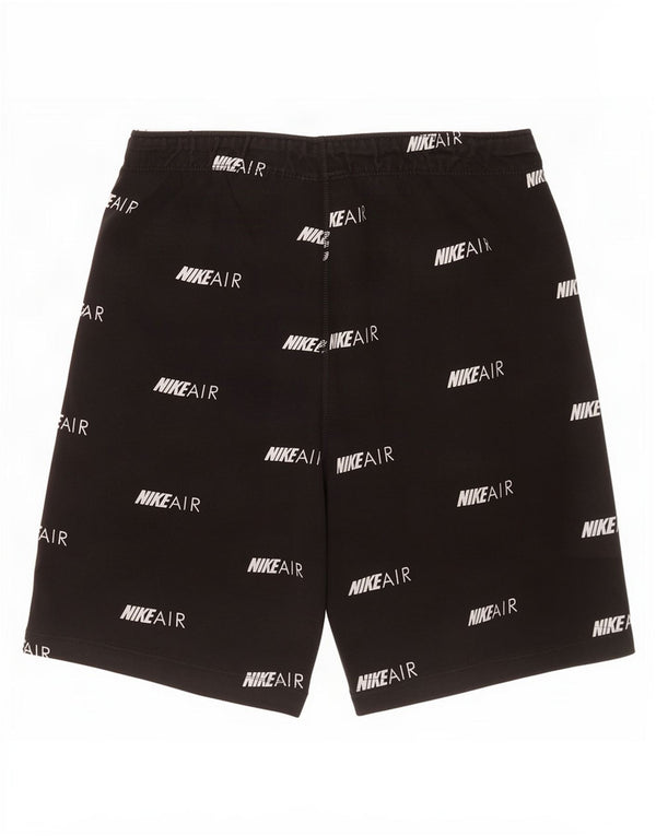Pantaloncini sportivi grafici Nike da donna UK 14 grandi cotone nero